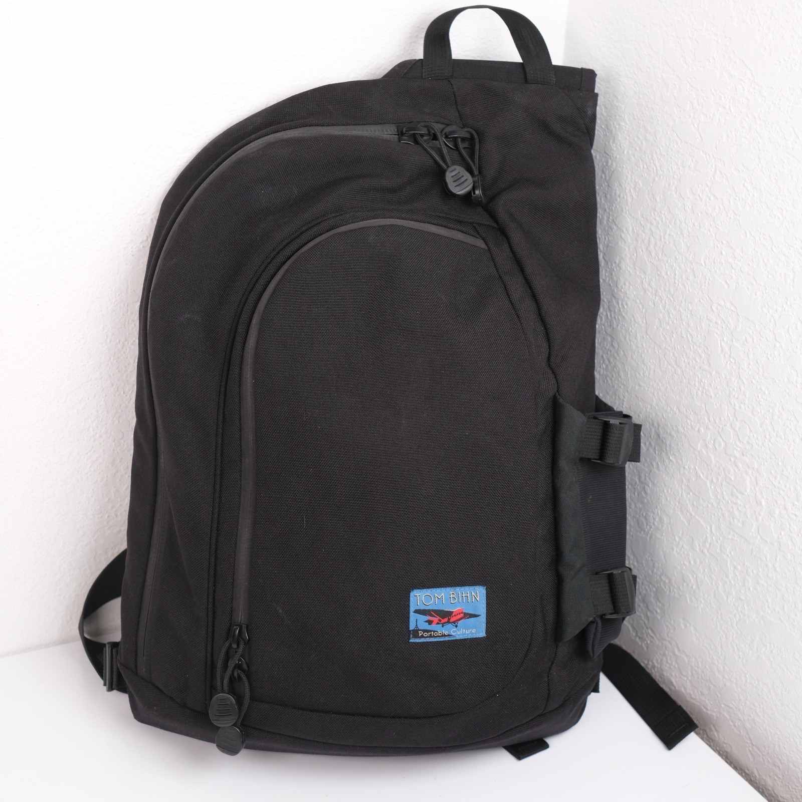 Vtg Tom Bihn Buzz Sling Bag Backpack Ballistic Nylon Messenger USA Airplane