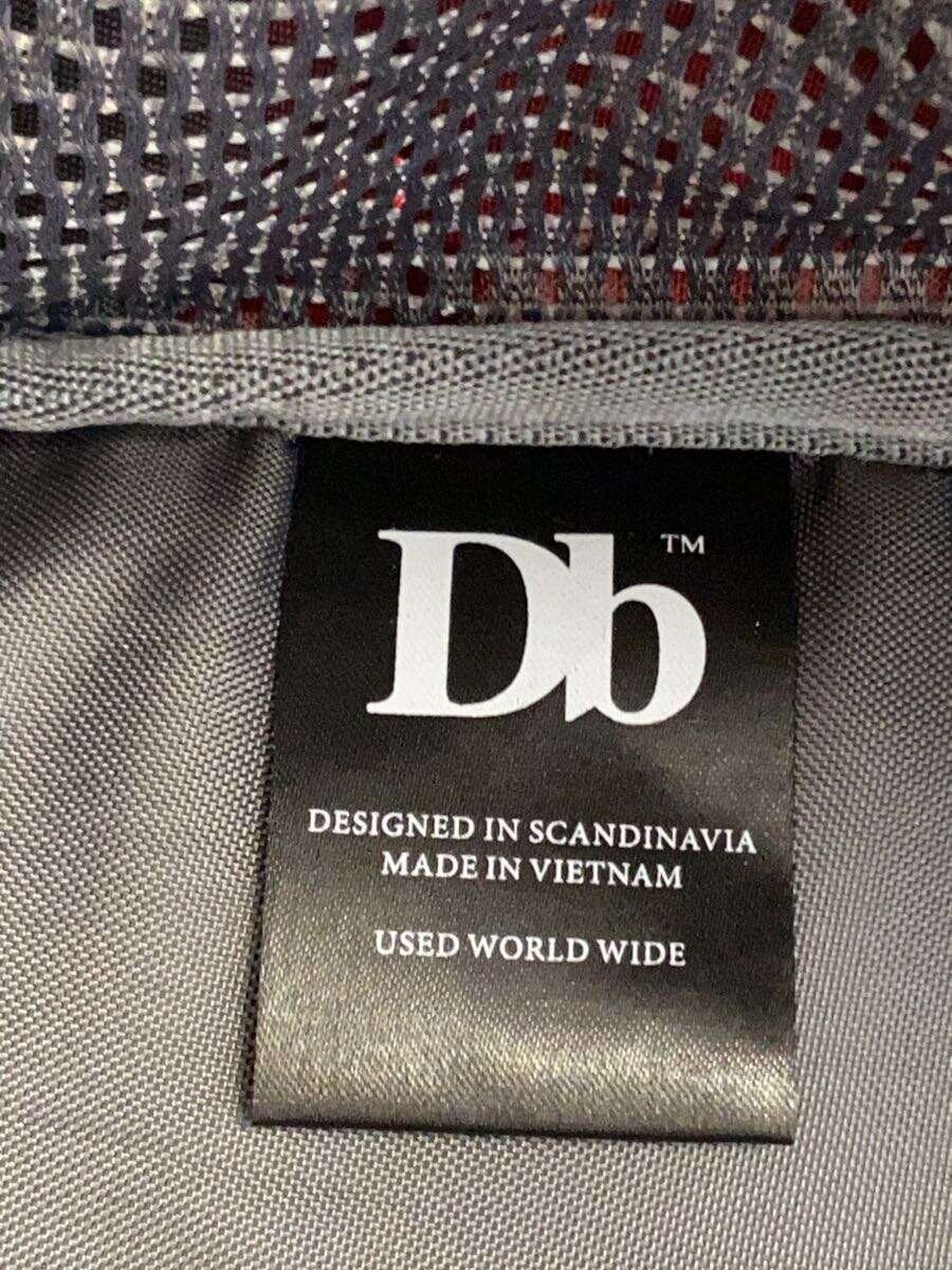 Other Brands Db Backpack Polyester Red Plain