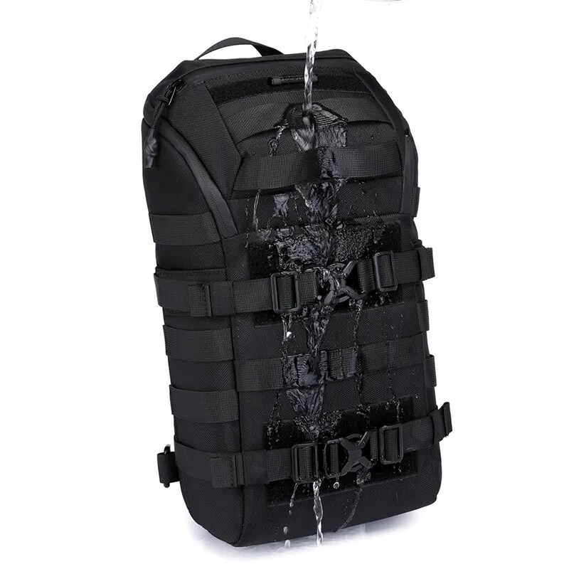 Ozuko Casual Men USB Charge Waterproof Oxford Crossbody Sling Travel Chest Bag