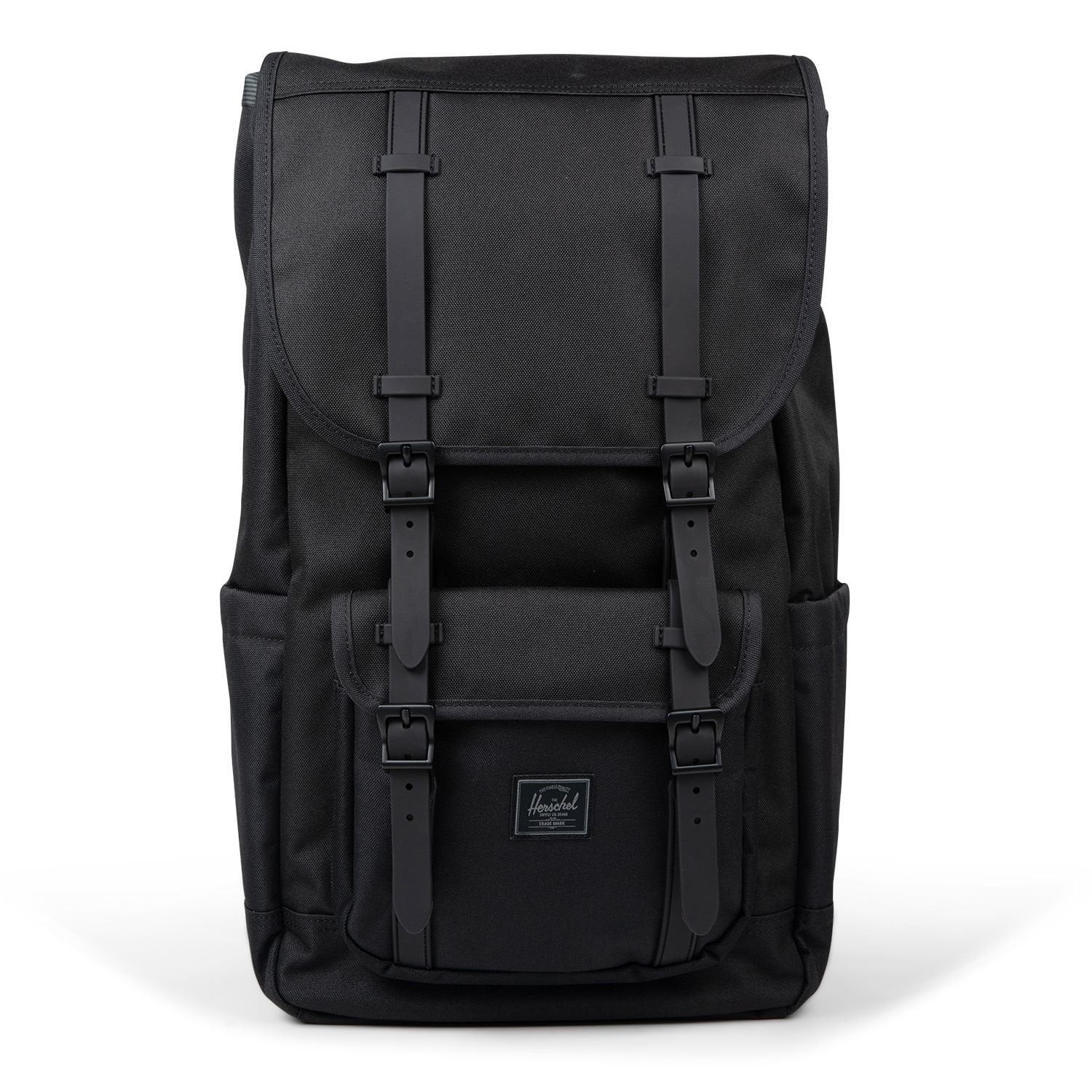 Herschel Little America Backpack 30L Black Tonal Travel Laptop School Bag