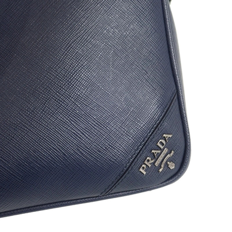 PRADA Business 2Ve3689Z2F0216 Briefcase 2Way Bag Saffiano Navy A Rank