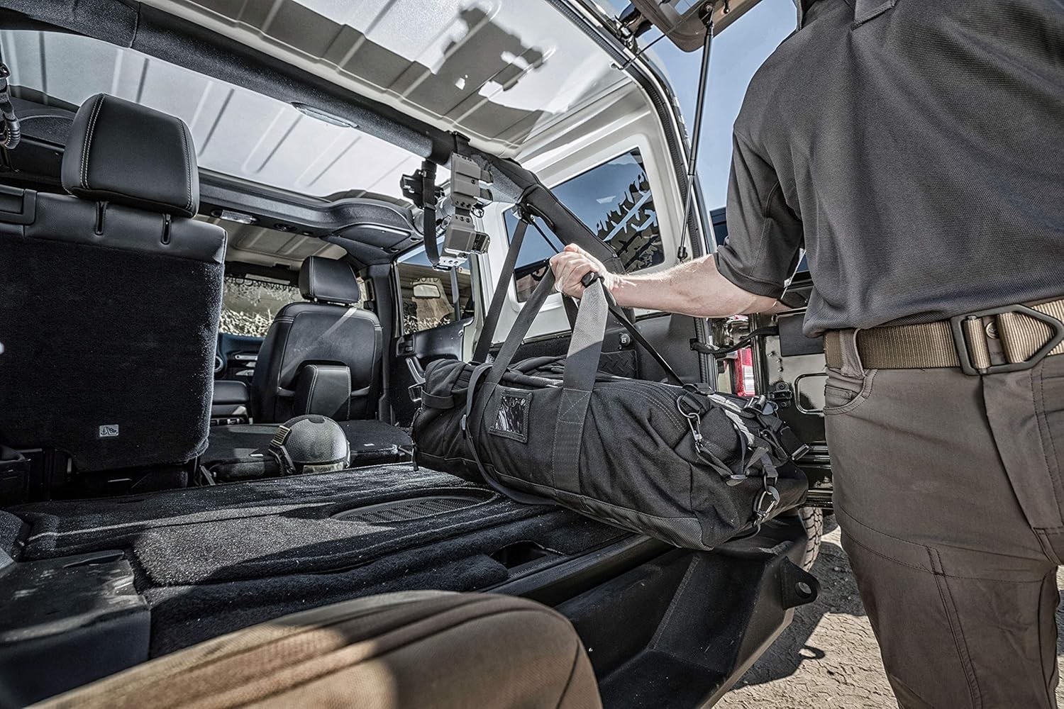 Colossus Duffel Bag – 3 in 1 Rugged Tactical Gear – Backpack/Duffle/Shoulder