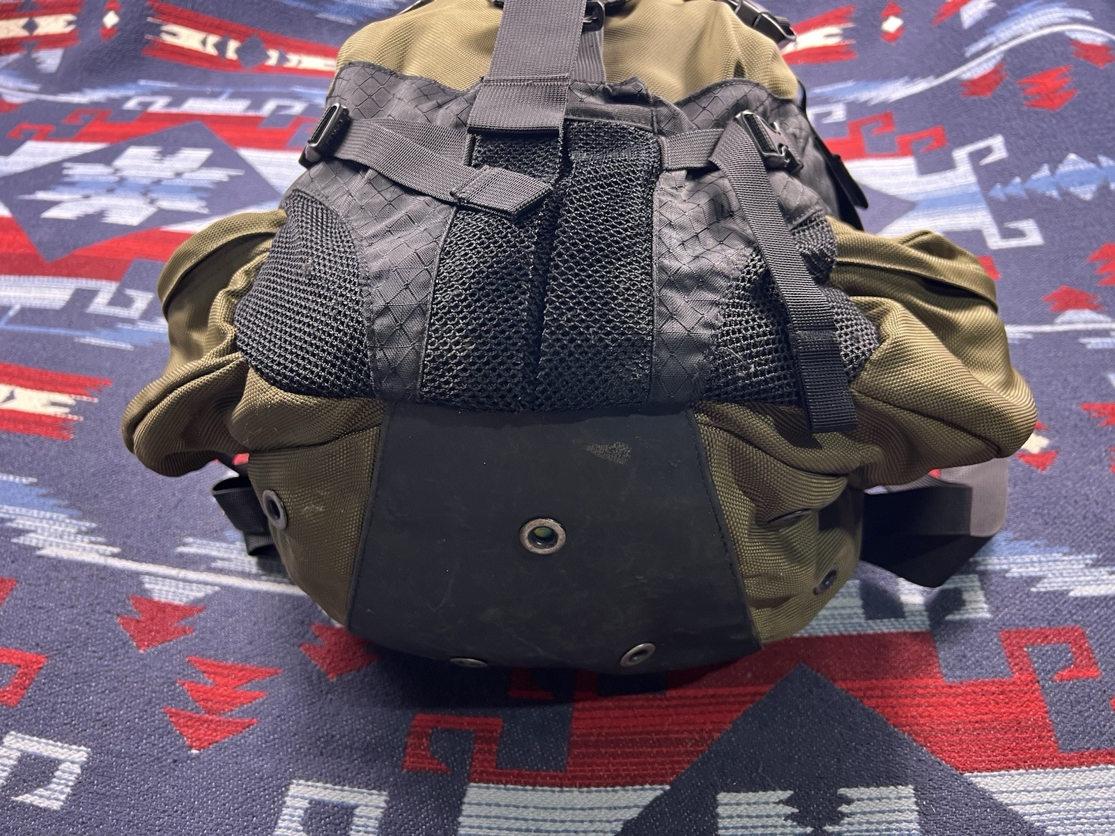 Vtg Oakley Icon Backpack Tactical 90s Y2K USA Software Carry On Olive 2.0 3.0