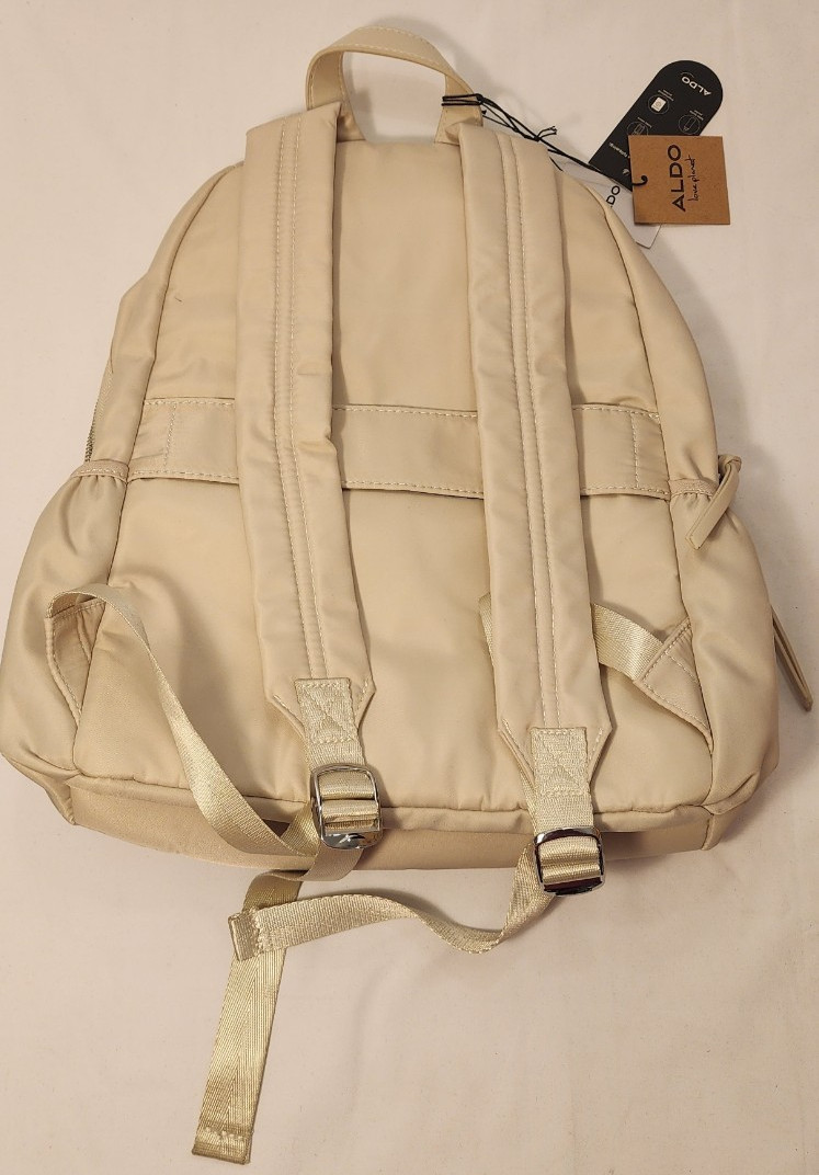 Aldo – SILVANOX – Bone White backpack – Work and Travel & Laptop Friendly