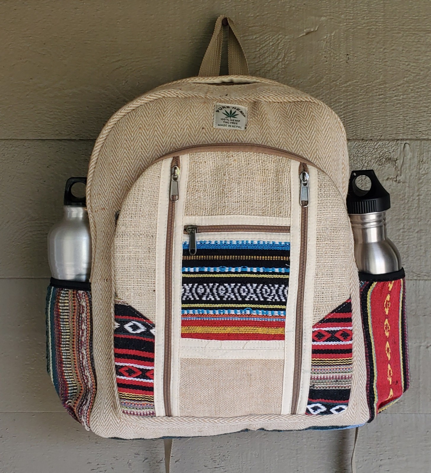 Large Pure Hemp Backpack