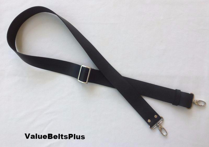 1.5″ Leather Adjustable Convertible CrossBody Travel Security Bag Strap 3 Colors