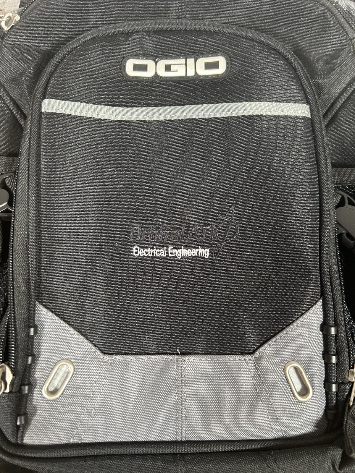 NWOT OGIO Fugitive Backpack Black Street Travel Carry On Commuter Bag Embroider