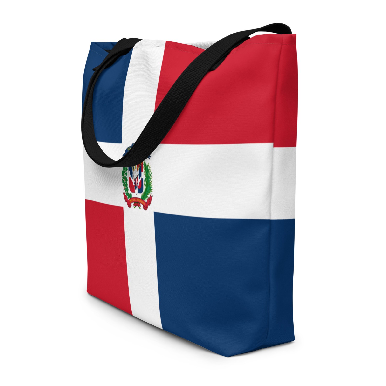 Dominican Republic Flag, Tote bag, Dominican Republic, DR Gift Beach Bag