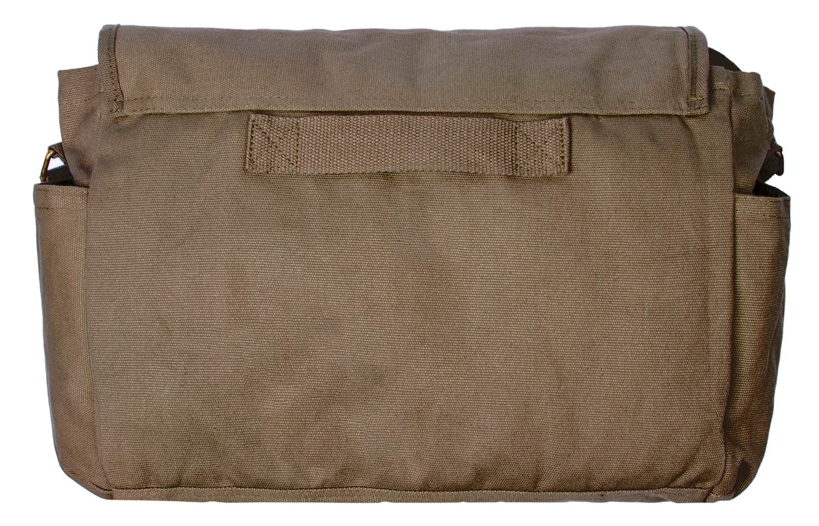 Vintage Messenger Bag – Heavyweight Cotton Canvas Shoulder Bag with Upgraded Fea
