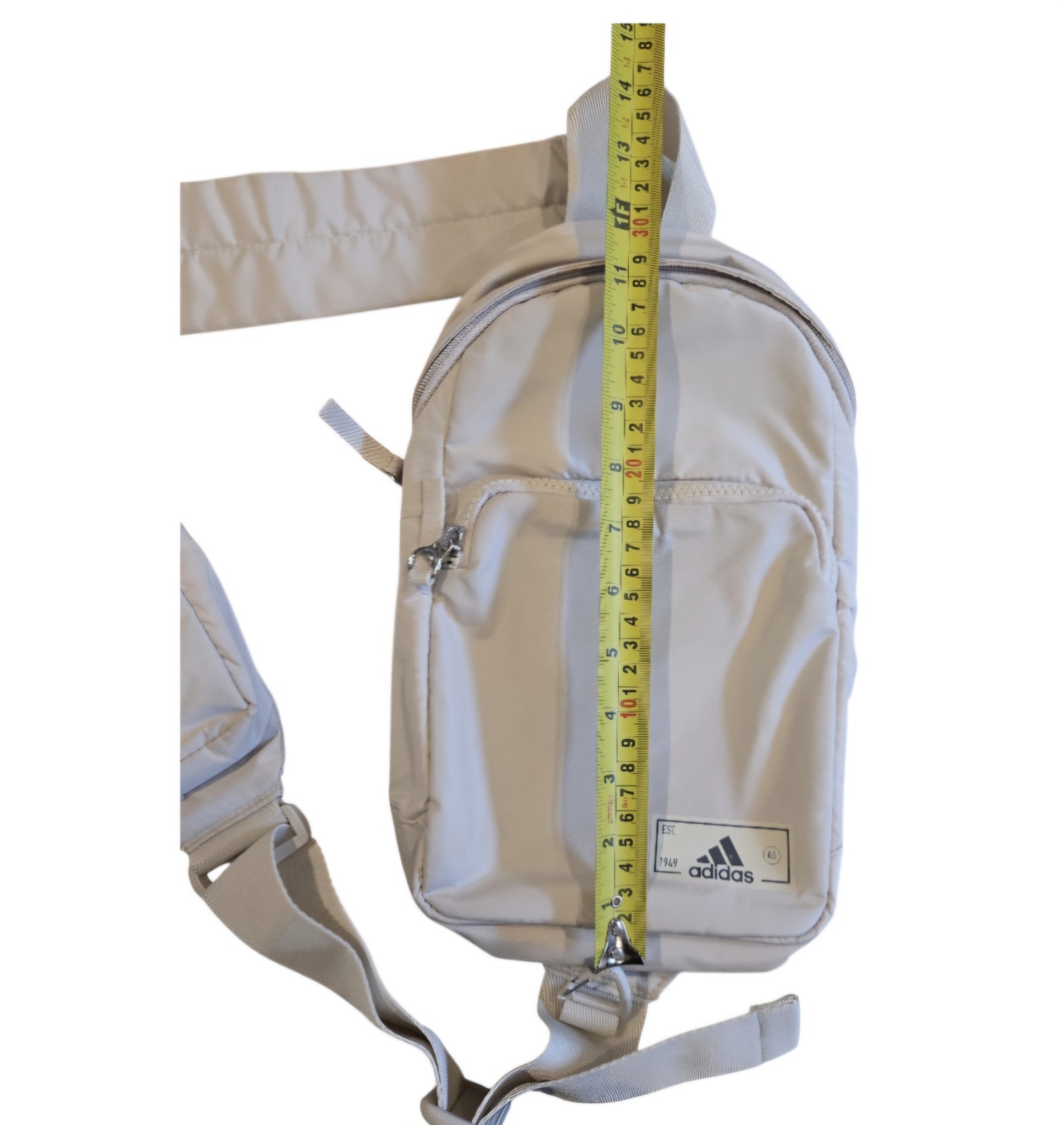 NWOT New Adidas Essentials 2 Sling Cream Beige Crossbody Unisex
