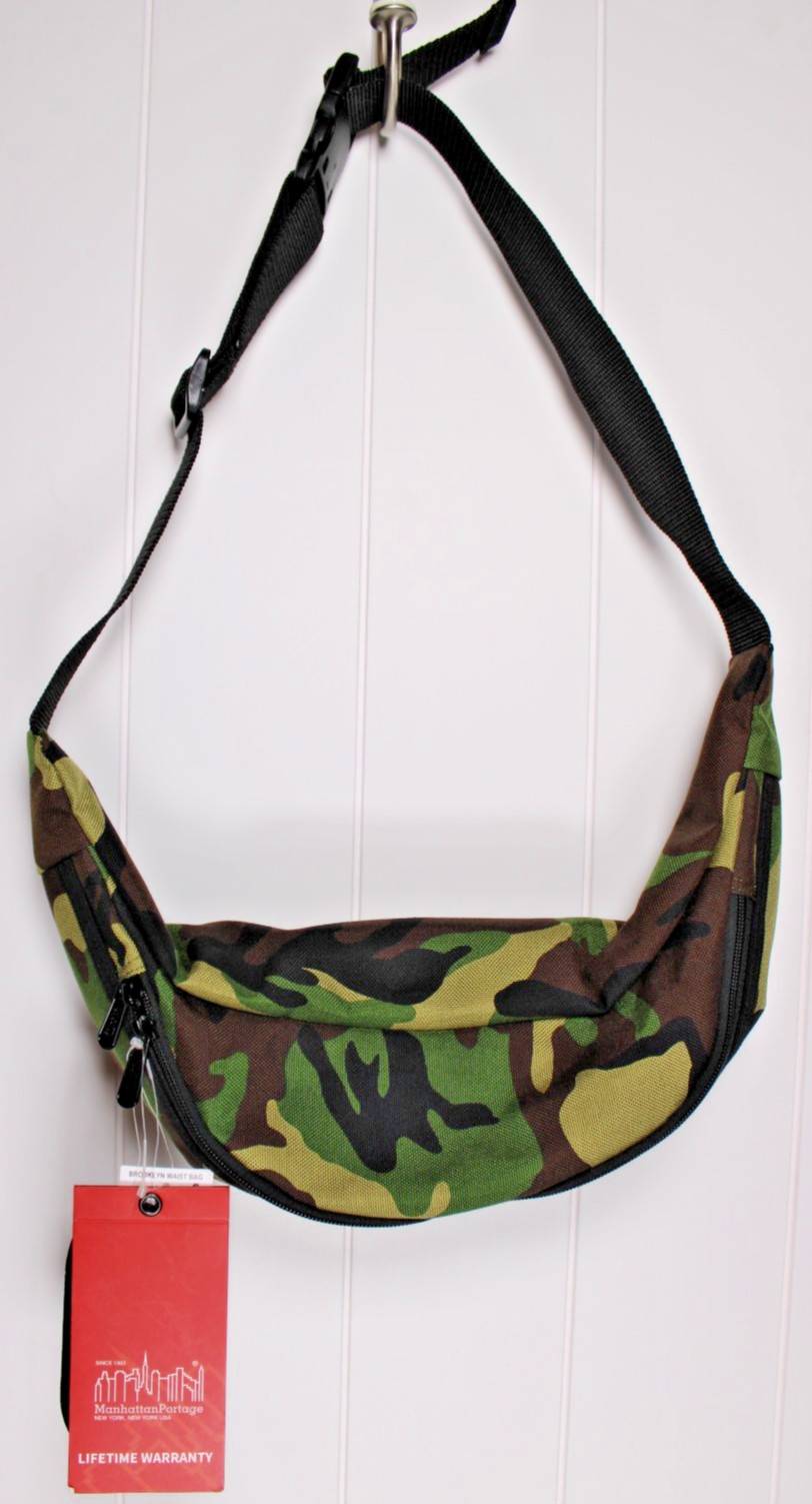 Manhattan Portage Brooklyn Bridge Waist Bag Fanny Pack CAMO Retail $45