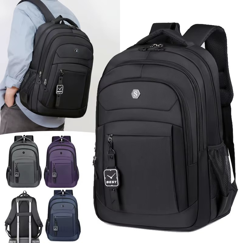 15.6” Waterproof Laptop Backpack Men Women School Work Travel Unisex