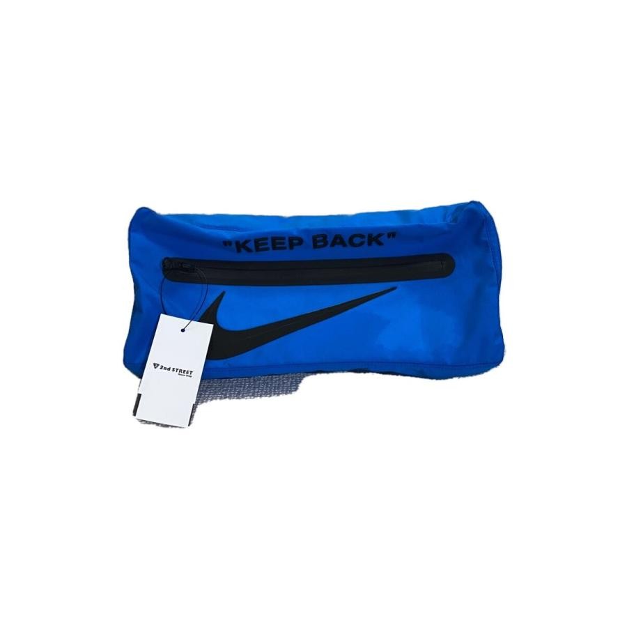 NIKE Waist Bag Polyester Blue NIKE x -White
