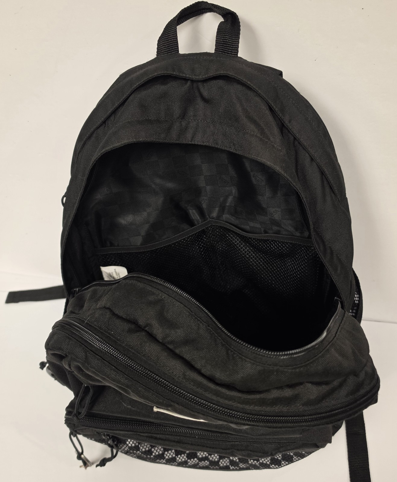 VANS Off The Wall Black/White Checkered Backpack