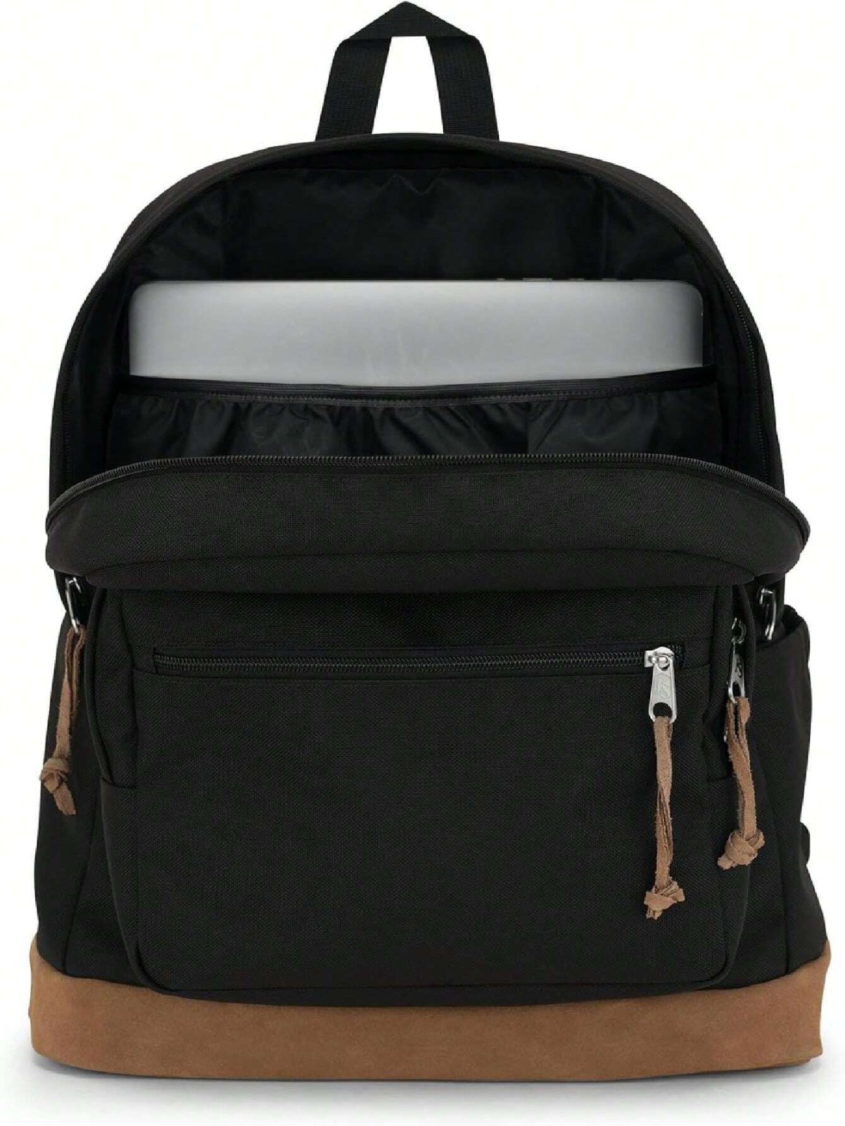 JanSport Right Pack Black Durable Backpack with 15″ Laptop Sleeve
