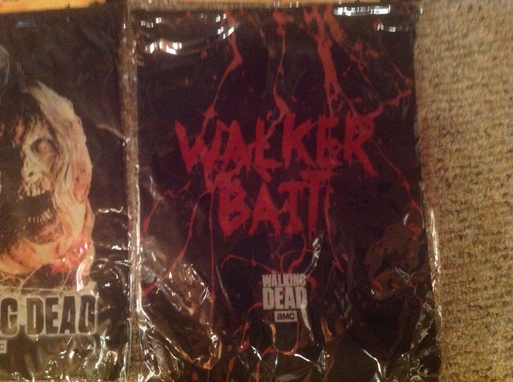 AMC The Walking Dead Walker Bait PROMO Cinch TOTE Bags Officially Licensed NEW!