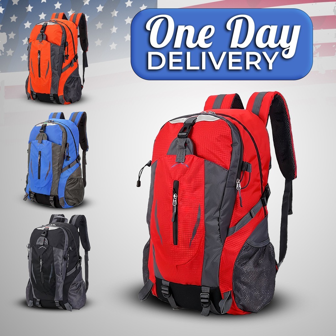 40L Men Women Travel Backpack Rucksack Camping Laptop Hiking School Book Bag USA