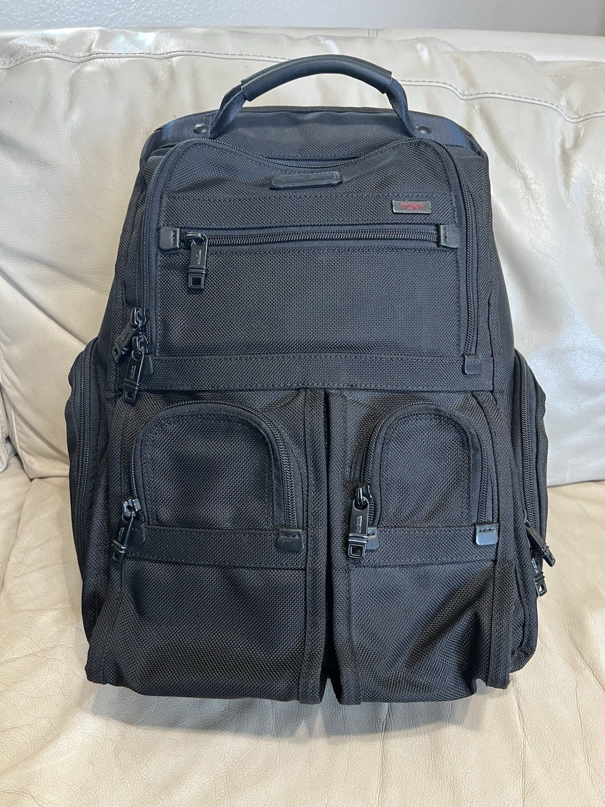 TUMI Alpha Brief Backpack 15 Inch Computer Unisex Black 26173DH