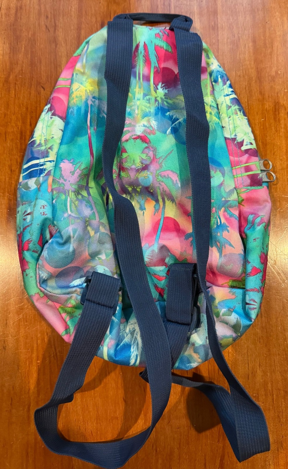 Jansport Superbreak Backpack Vibrant Palm Tree Graphics School Small Book Bag