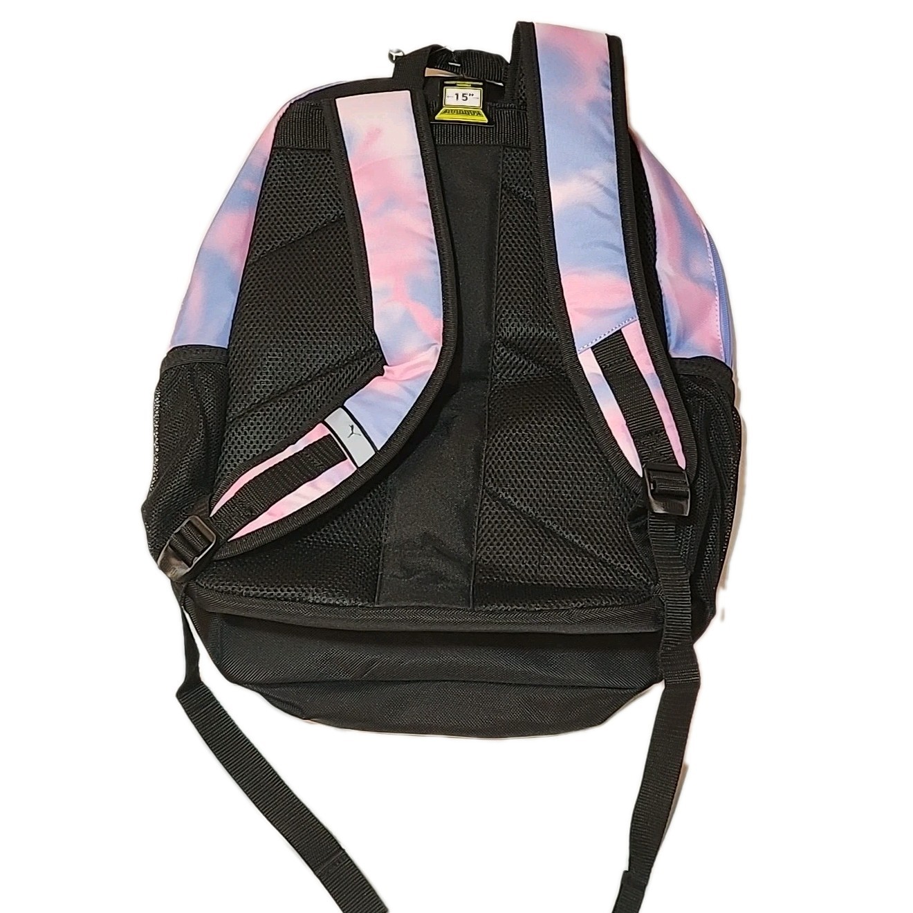 Puma Classic Core Backpack 15″ Laptop Sleeve Water Bottle Pocket Tie Dye NEW R2