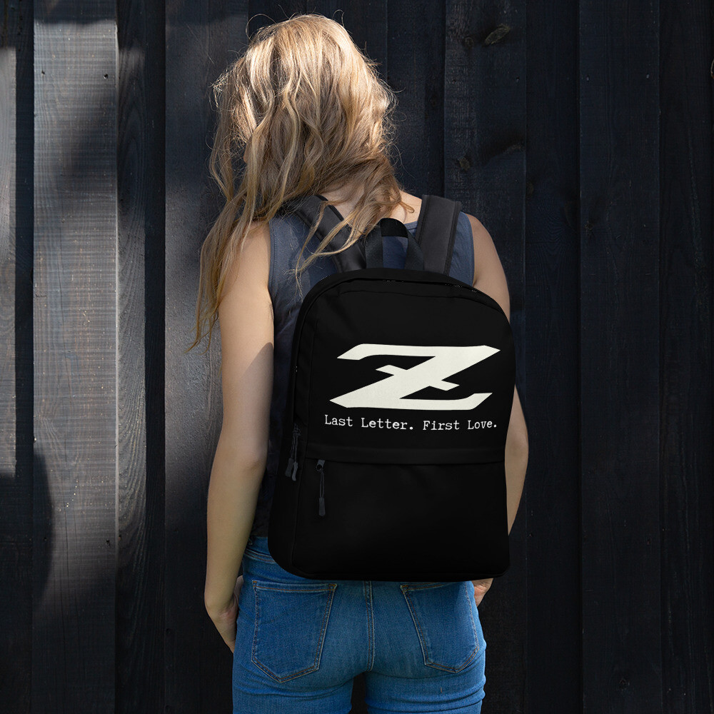 Z Last Letter First love Shirt Datsun 240z 260z 280z 400z Nissan Backpack