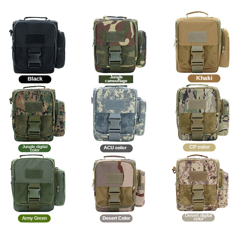 Outdoor Tactical Briefcase Shoulder Messenger Men Laptop Messenger Bag Handbag