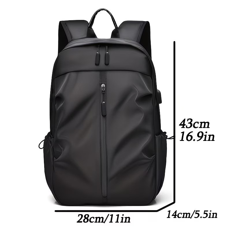 Travel Backpack Men Business School USB Bag 15.6 Inch Laptop Backpack Anti Theft