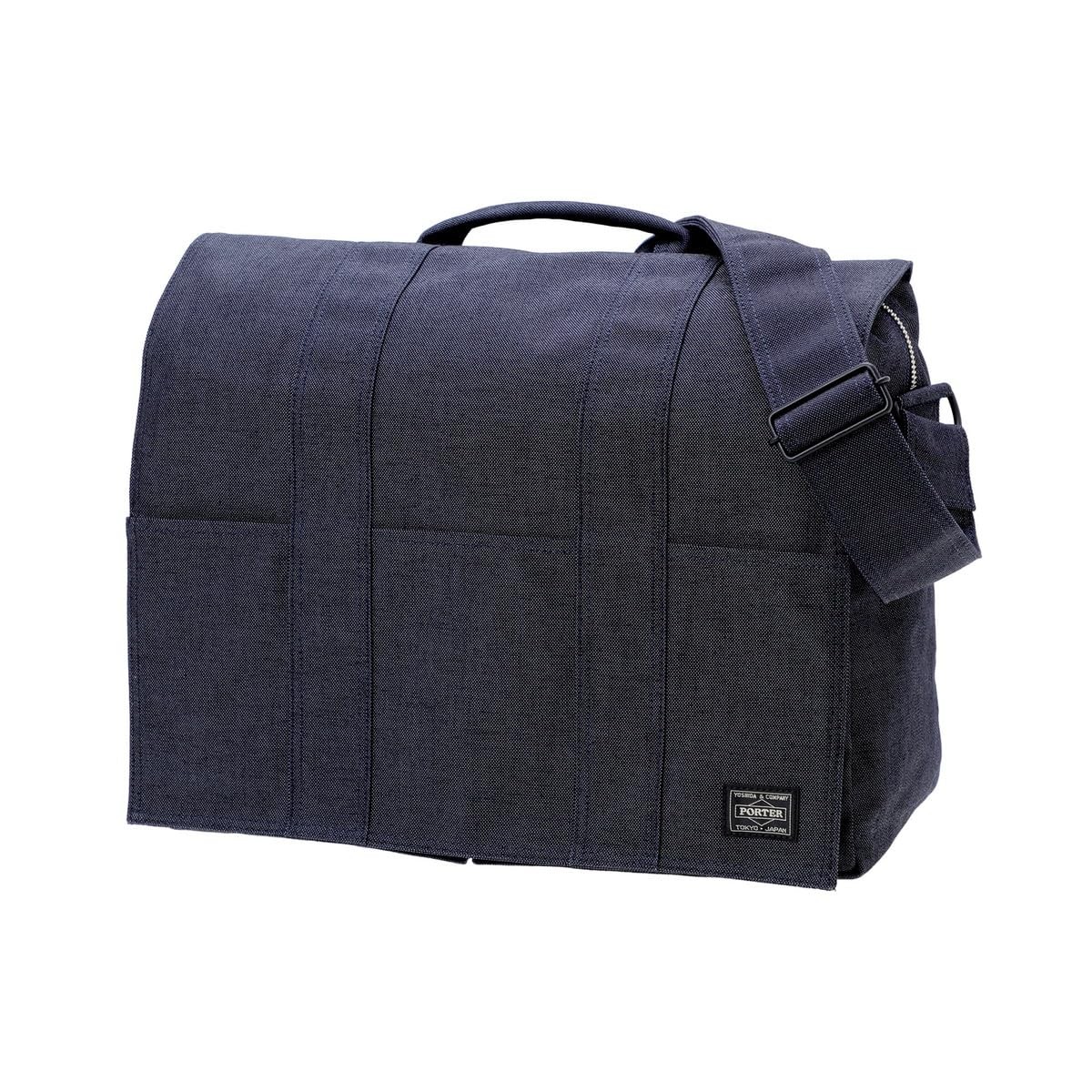 PORTER Shoulder Bag (L) SMOKY Navy 592-06580