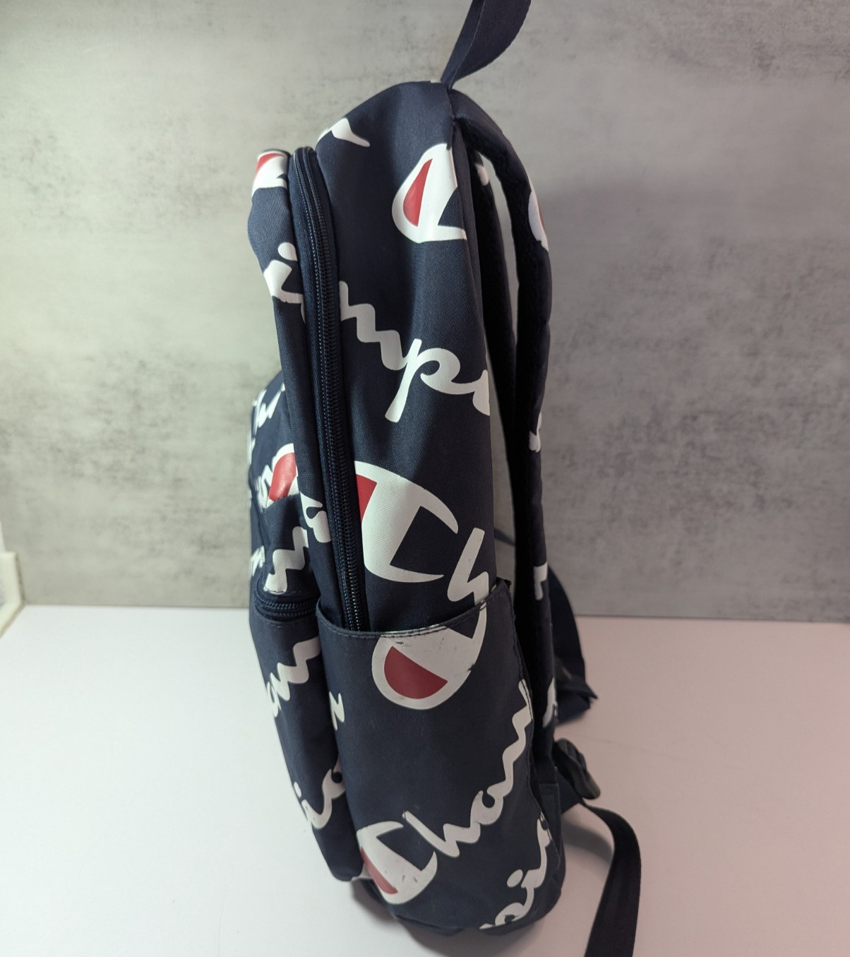 Champion Advocate Black Canvas Backpack All Over Print