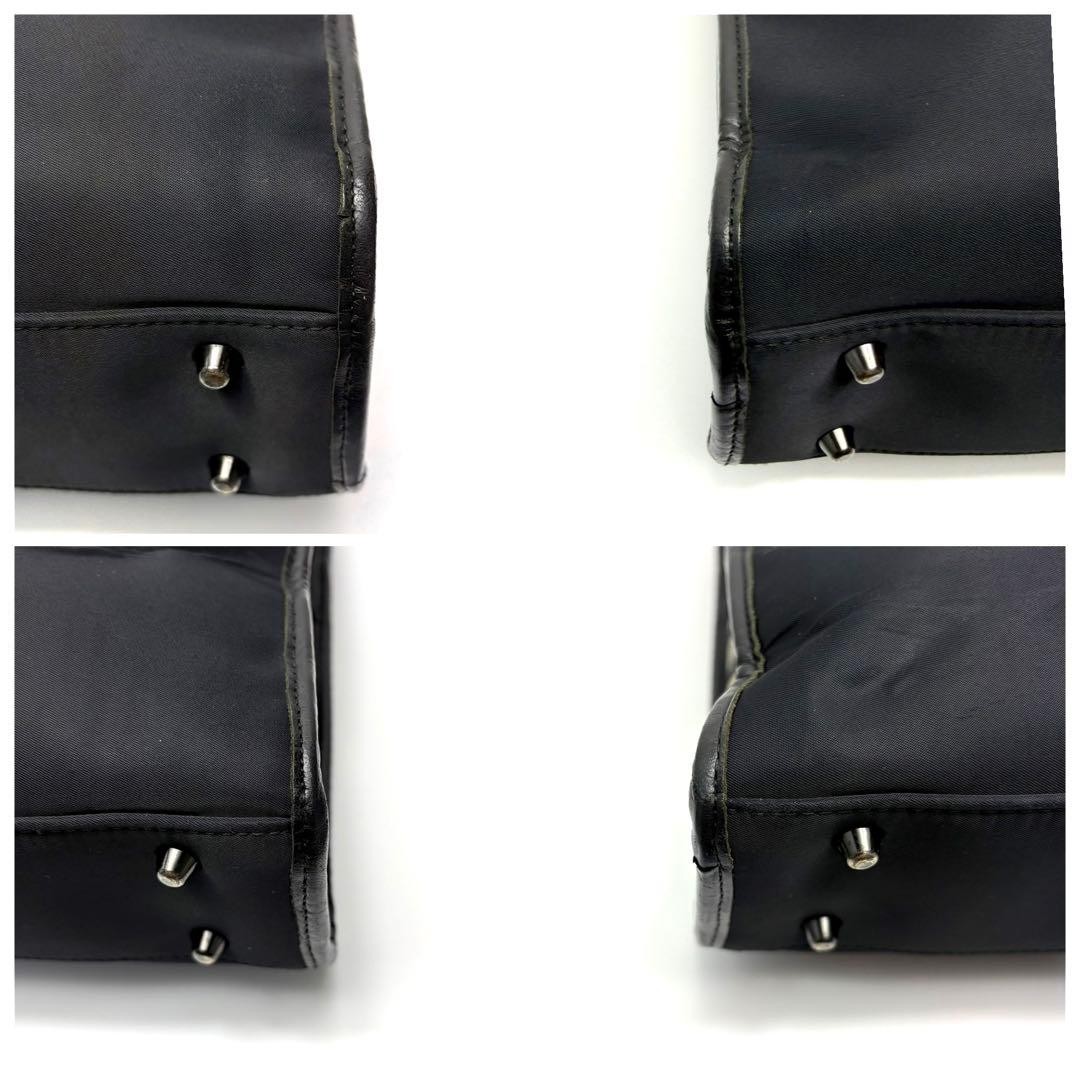 Authentic Burberry Black Label Briefcase Business Bag Nova Check 42cm Black