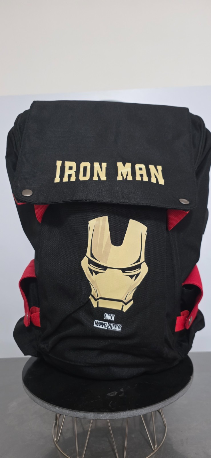 Iron Man Marvel Avengers Tony Stark Movie Captain America Backpack Bag Folder