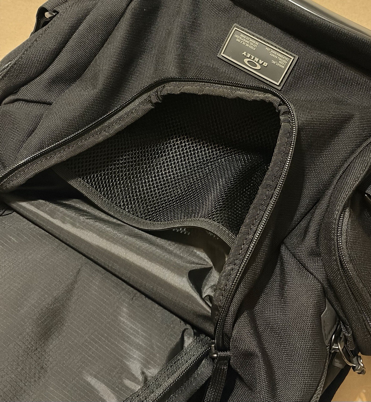 Oakley Icon 2.0 Backpack Black Tactical Field Gear Used 2018