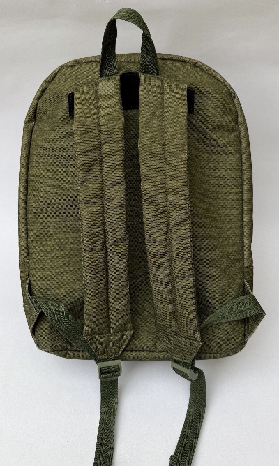 OBEY Javor Backpack In Camo with Interior Laptop Slot Slightly Distressed Travel
