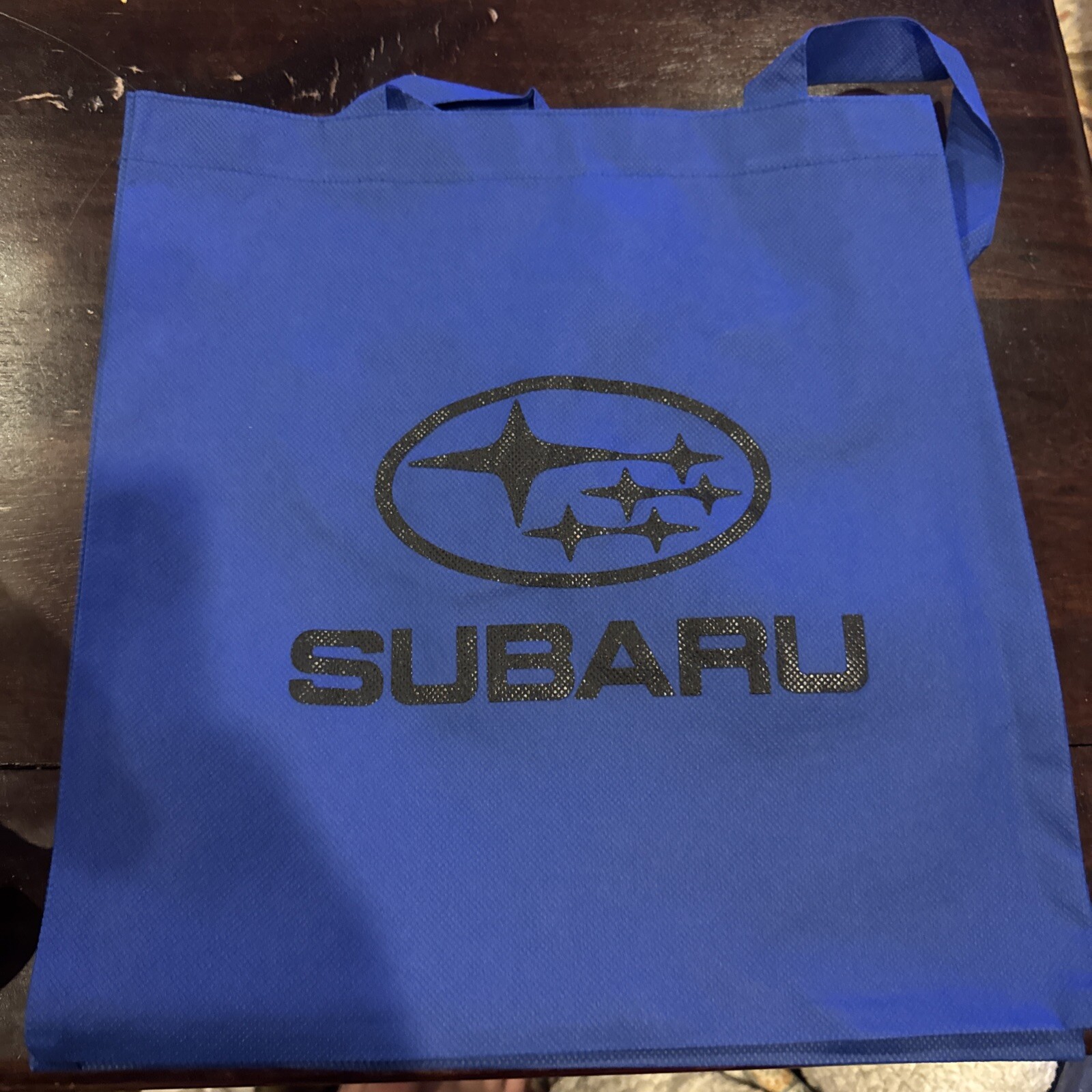 SUBARU Blue Tote Bag Free Shipping Brand New