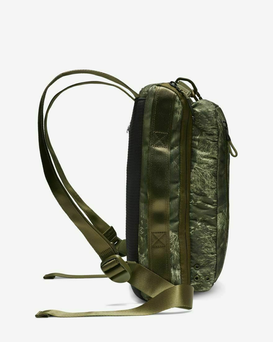 Nike Profile Printed Backpack Realtree Camo Olive Canvas Black $120 BA6379-395