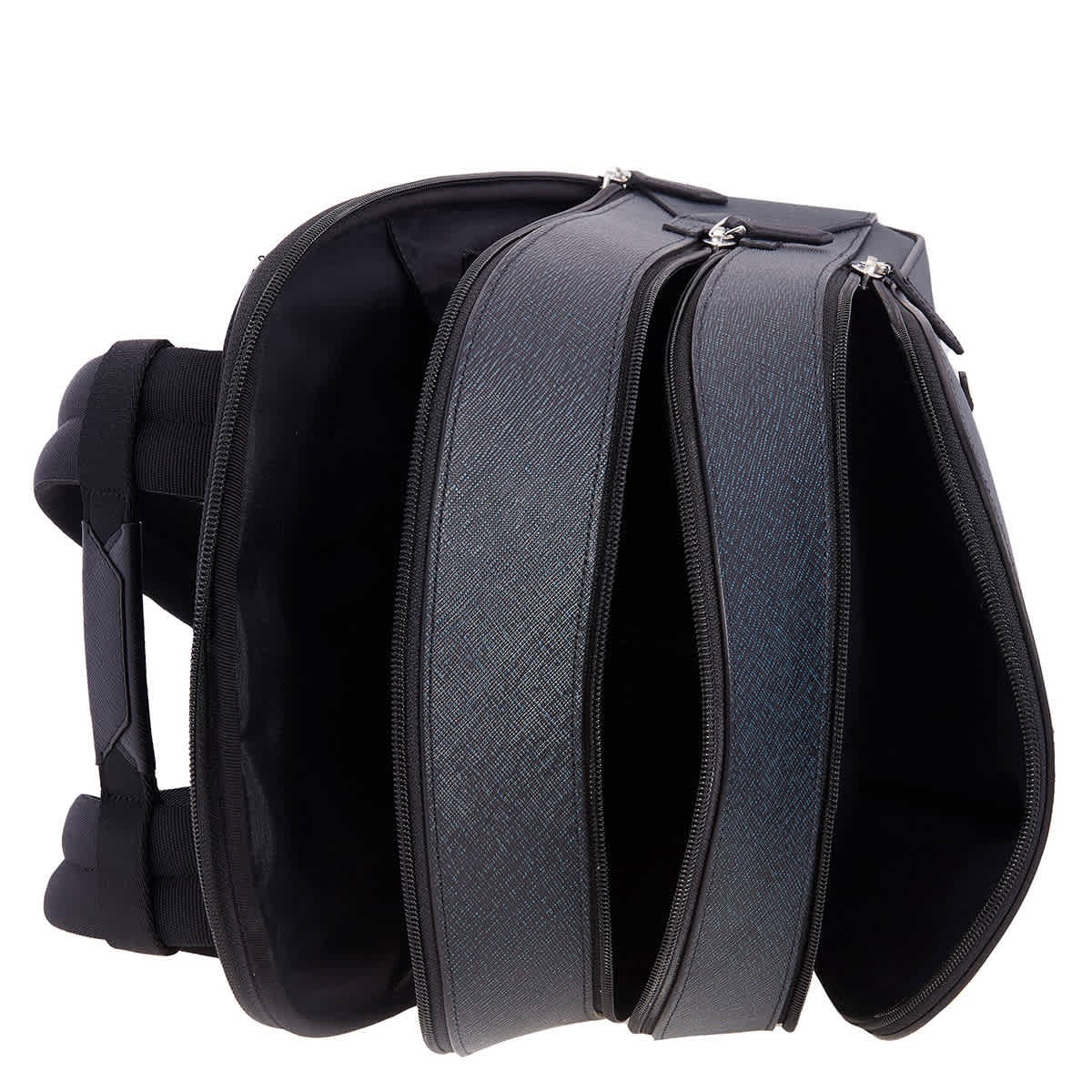 Montblanc Medium Backpack With 3 Compartments In Sartorial Leather