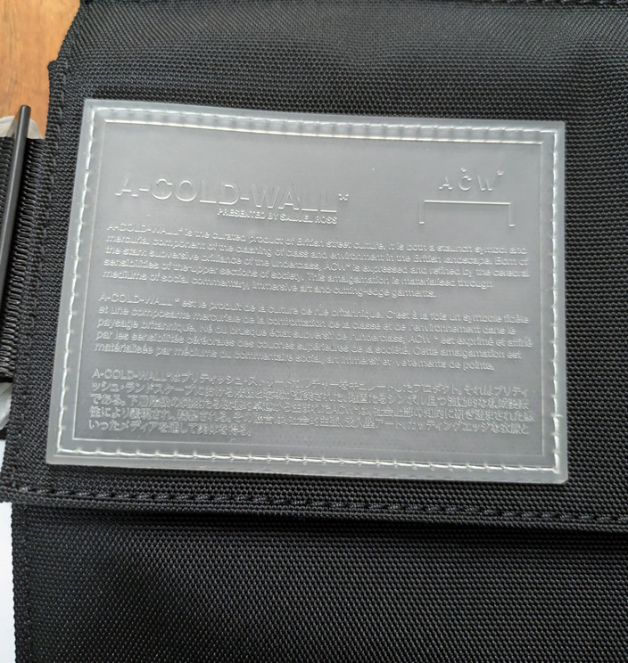 A-COLD-WALL* Classic Utility Holster Bag