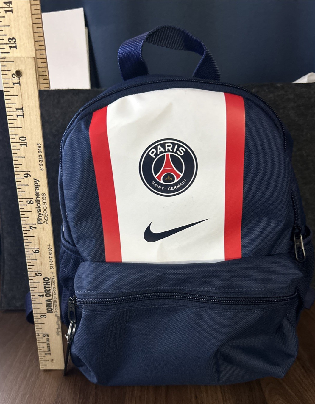 Nike PSG Paris Saint-Germain 11L Mini Backpack  keychain