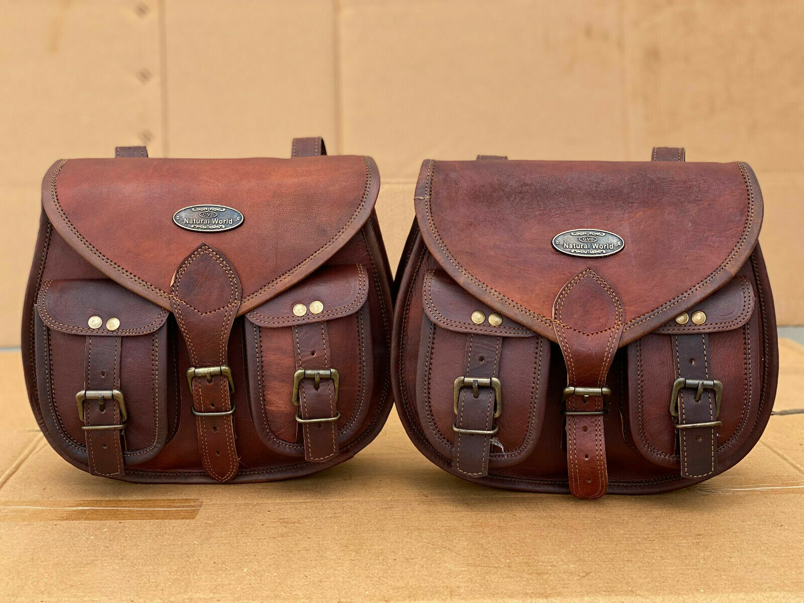 Bags Tool Storage Luggage Saddlebags Strong Bags 1 Pair Motorcycle Side Saddle