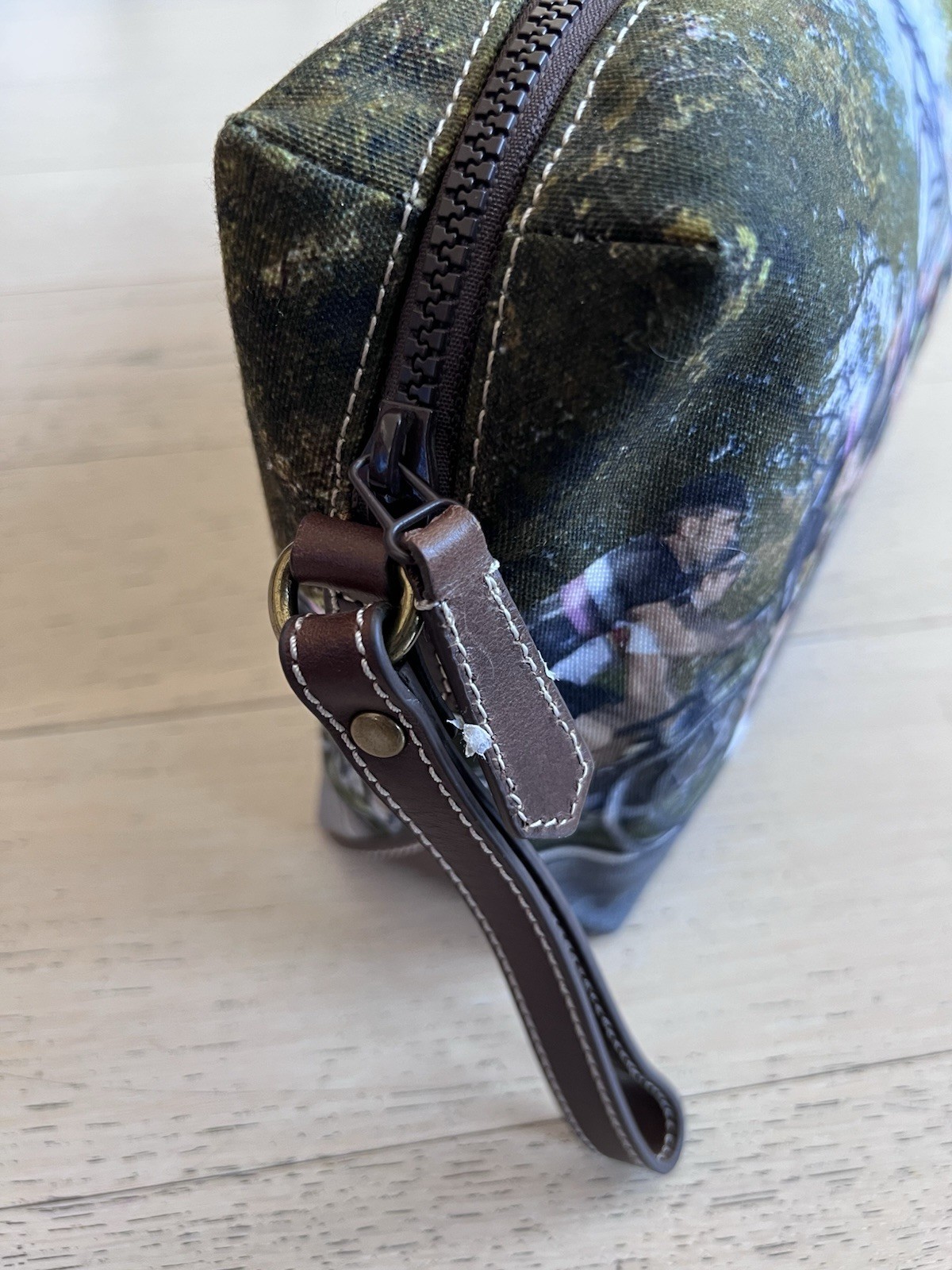 Paul Smith /Rapha Condor Sharp LE Mini Cooper Canvas Leather Wash Dopp Kit Bag