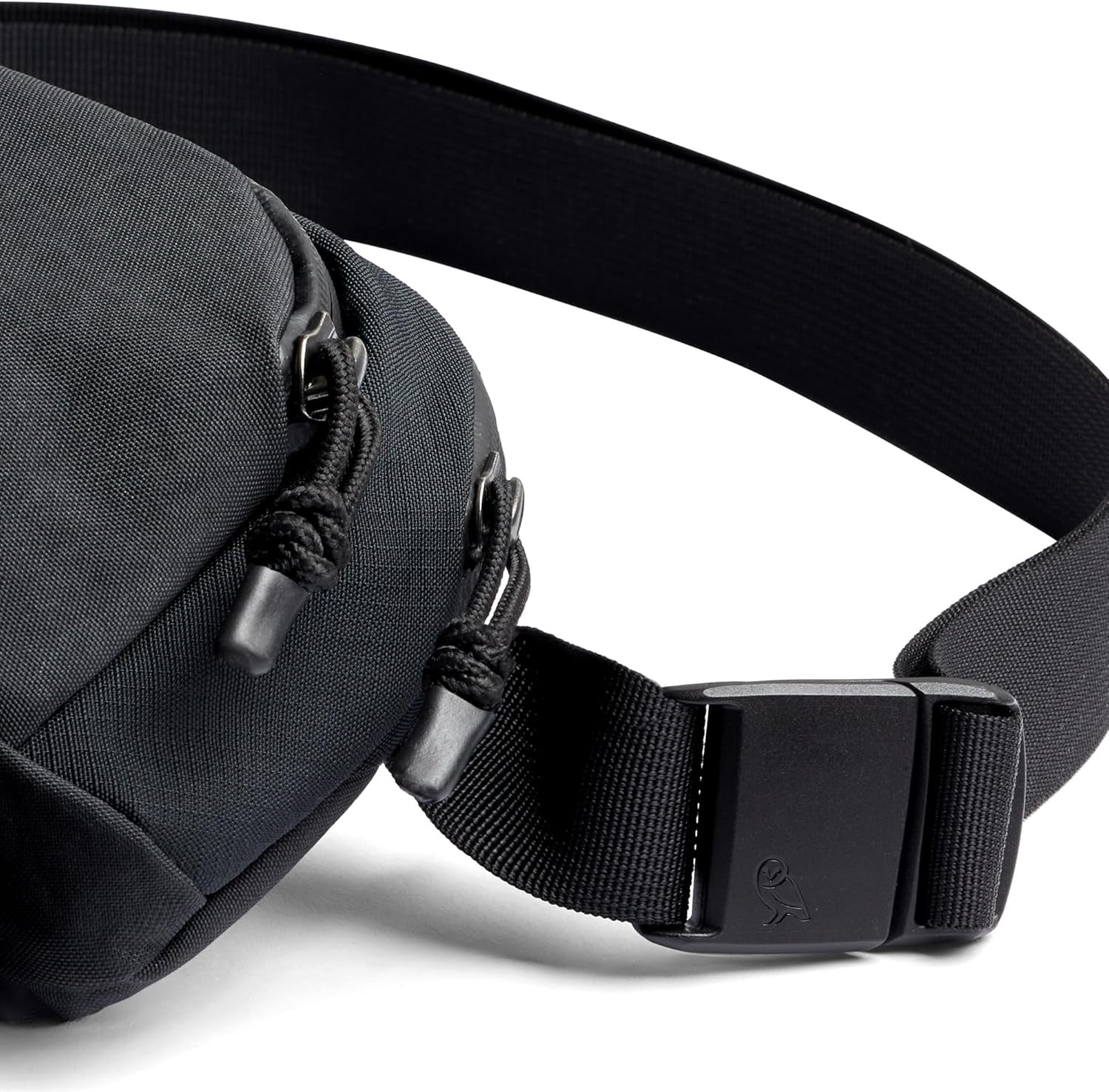 Sleek Black Venture Hip Pack for Stylish On-the-Go Adventures!