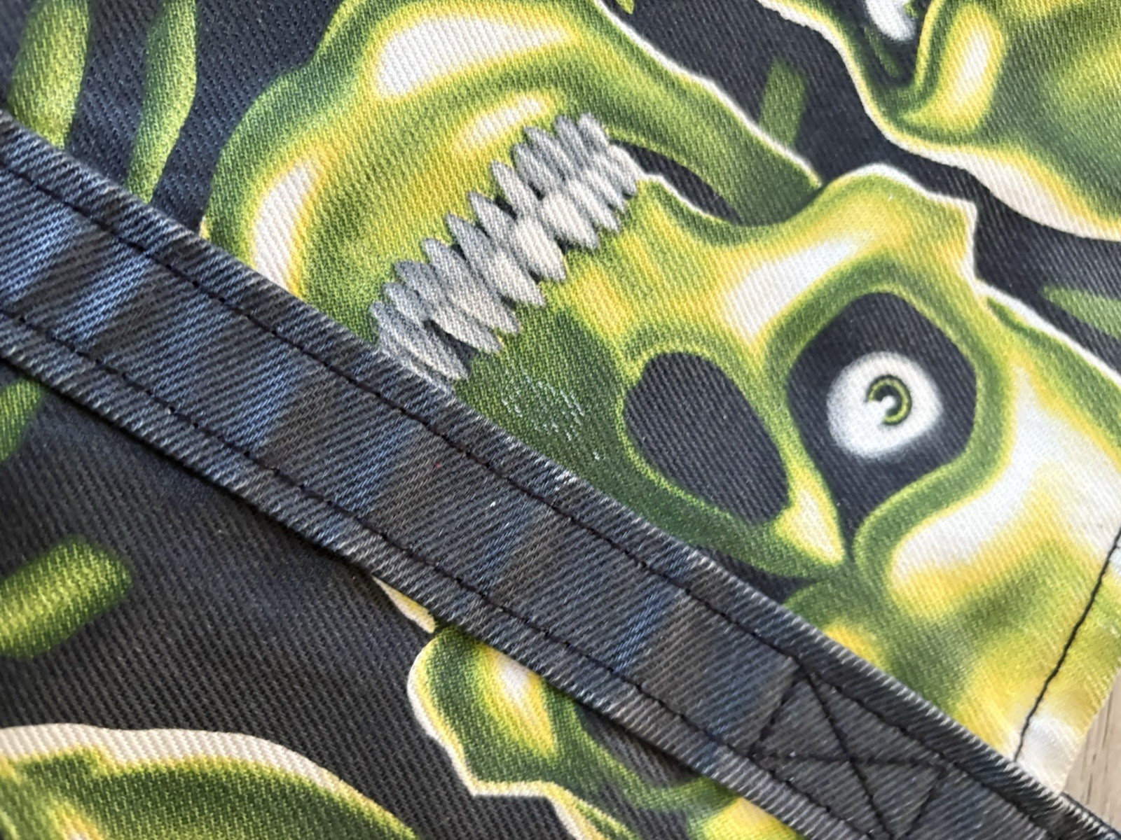 Supreme Skull Pile Tote Bag SS18 Black Green Backpack Liquid Blue Canvas