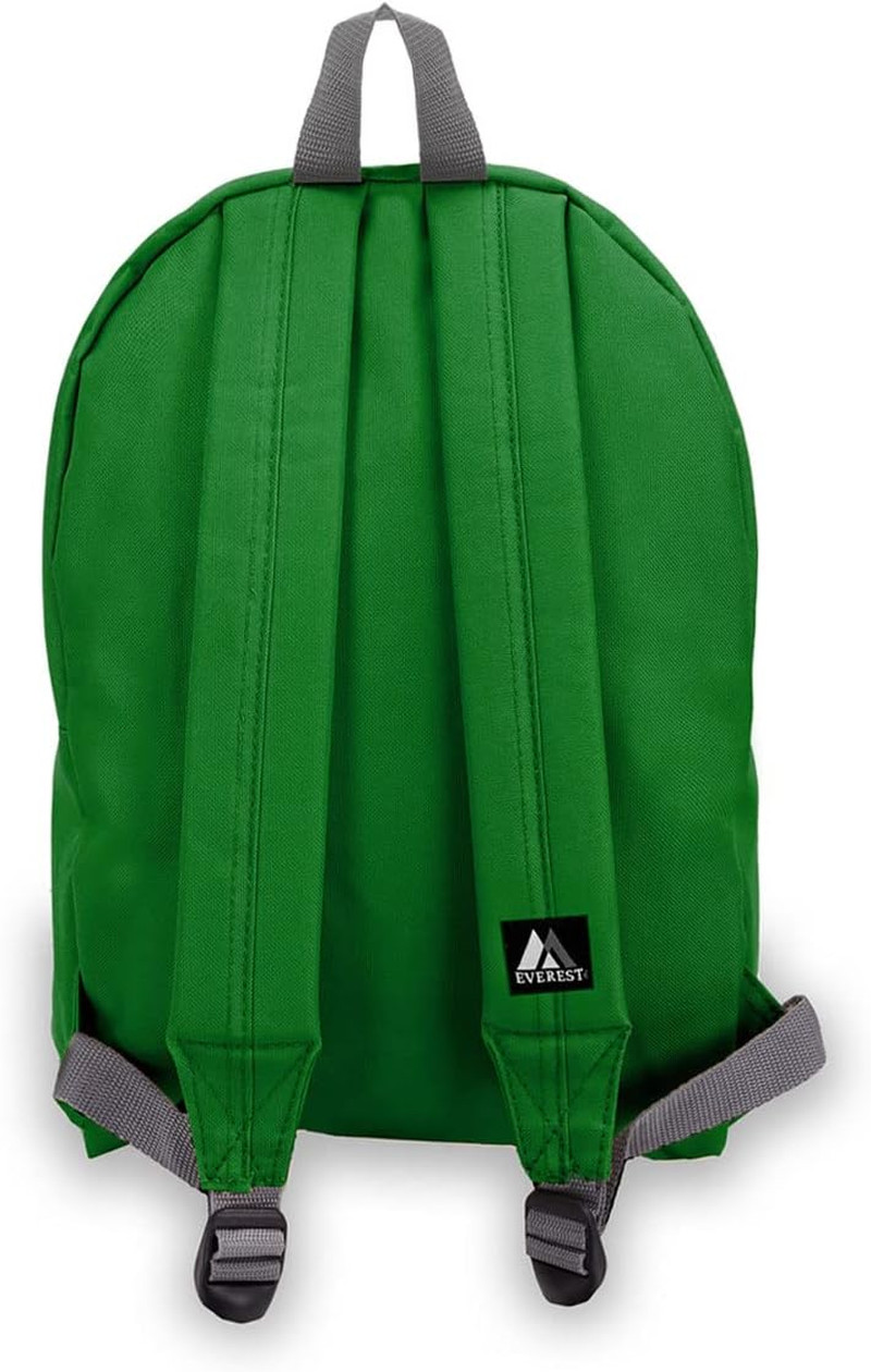 Basic Backpack, Emerald Green, One Size