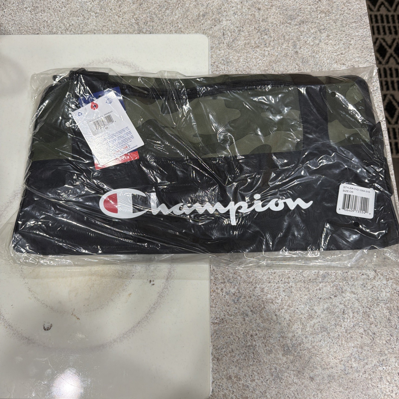Champion Duffle Bag camo