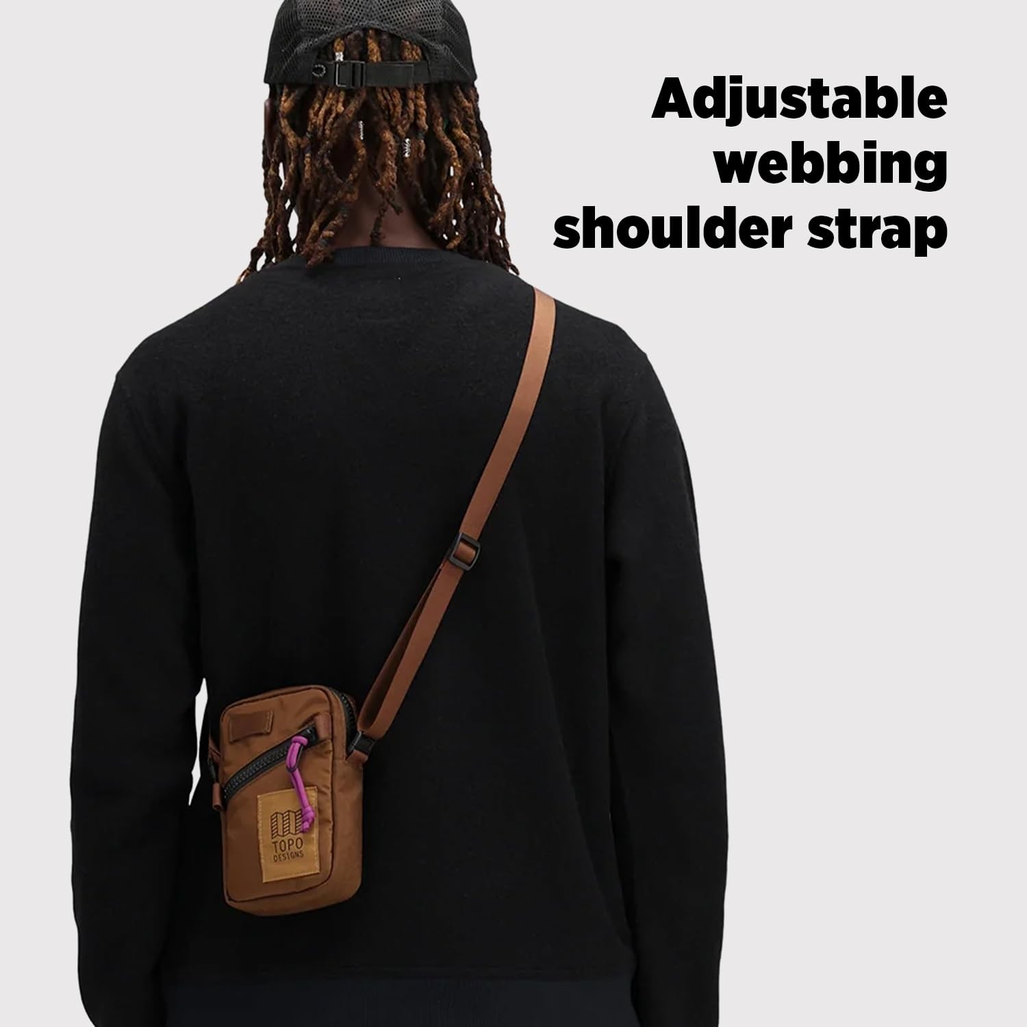 Mini Shoulder Bag – Over the Shoulder Bag for Daily Carry Essentials, Fanny P…
