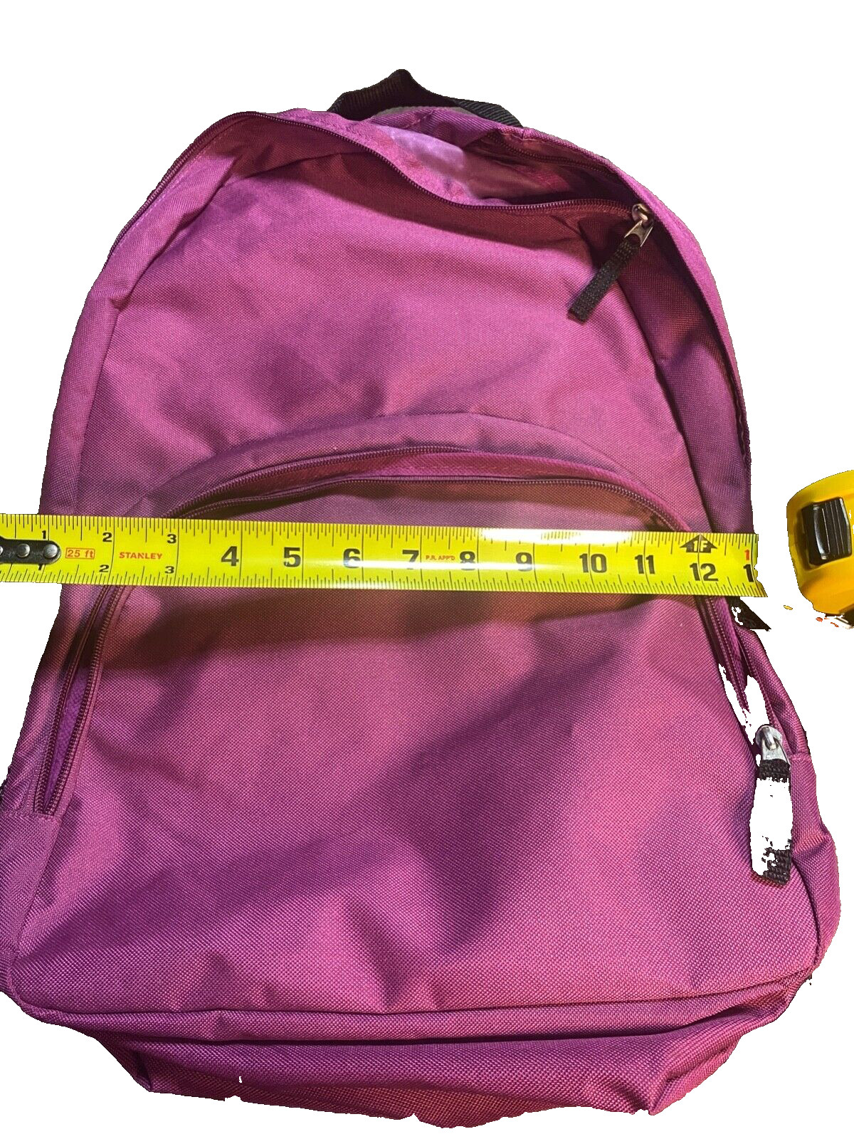 Classic 18 inch Basic School Backpack w/Padded Back,Organizer & Side Pockets