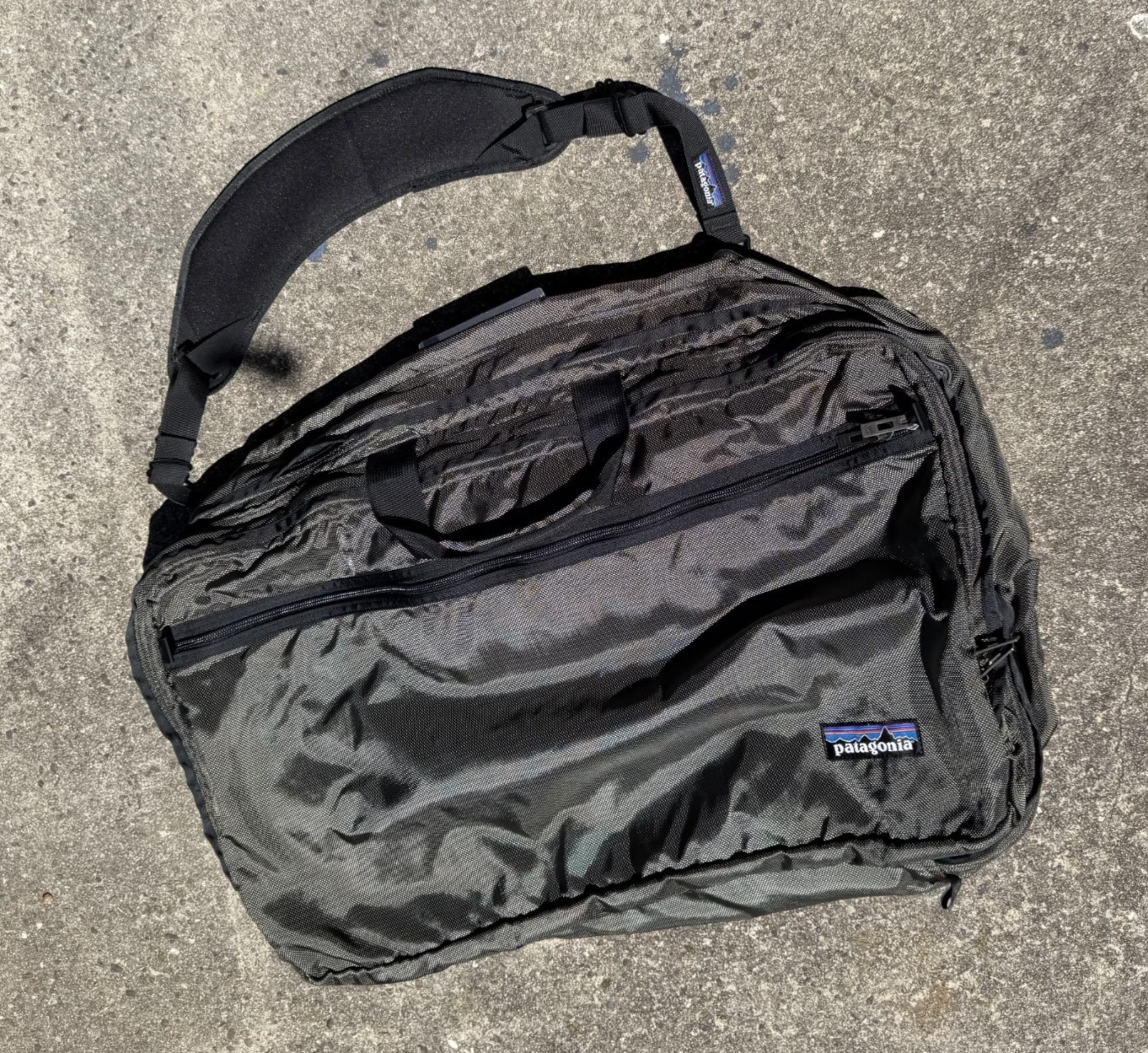 Patagonia Transport MLC 57L 3 Way Bag Tote Backpack Travel Shoulder MADE IN USA