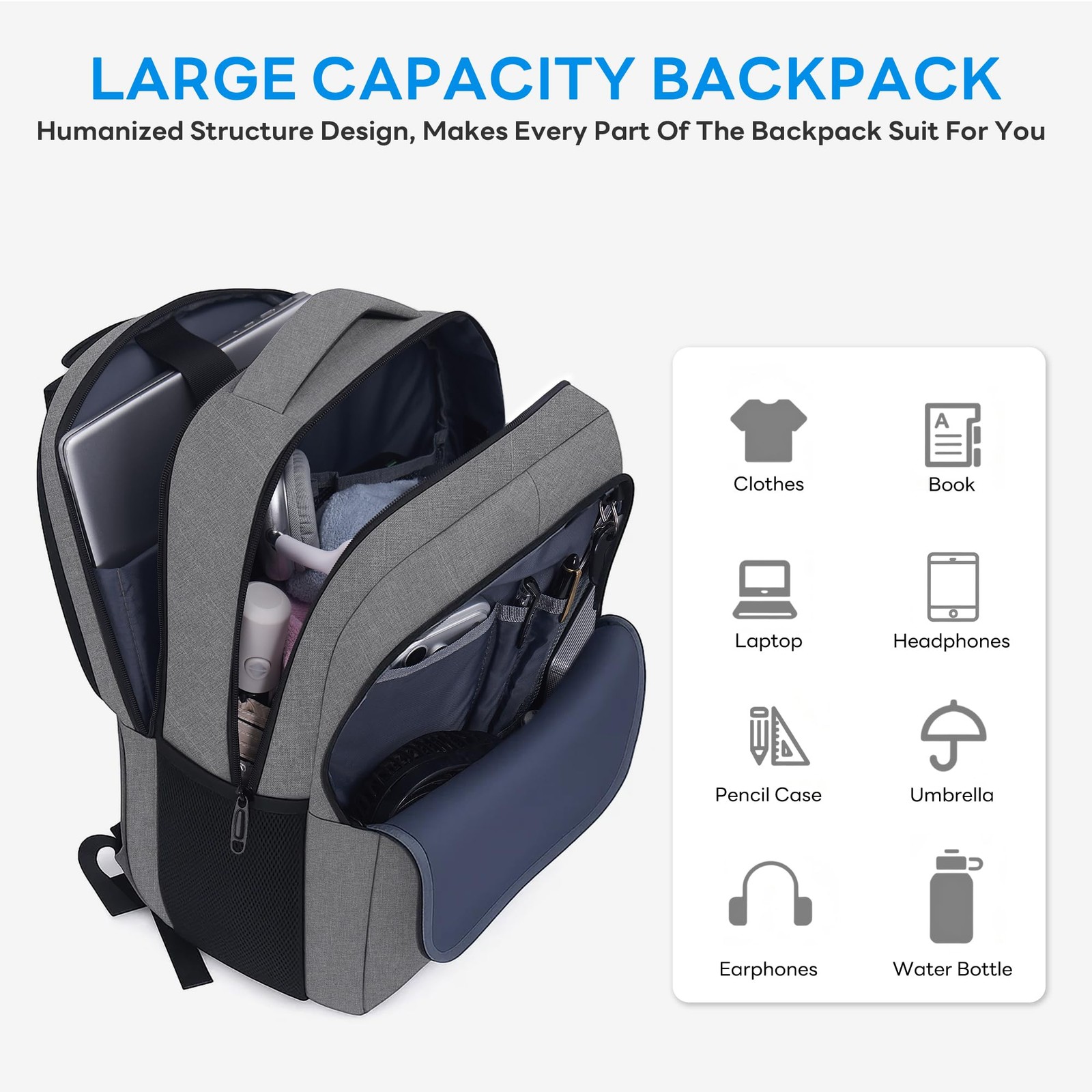 School Backpacks for 15.6 Inch Laptops for Teenagers, Boys, and Girls with US…