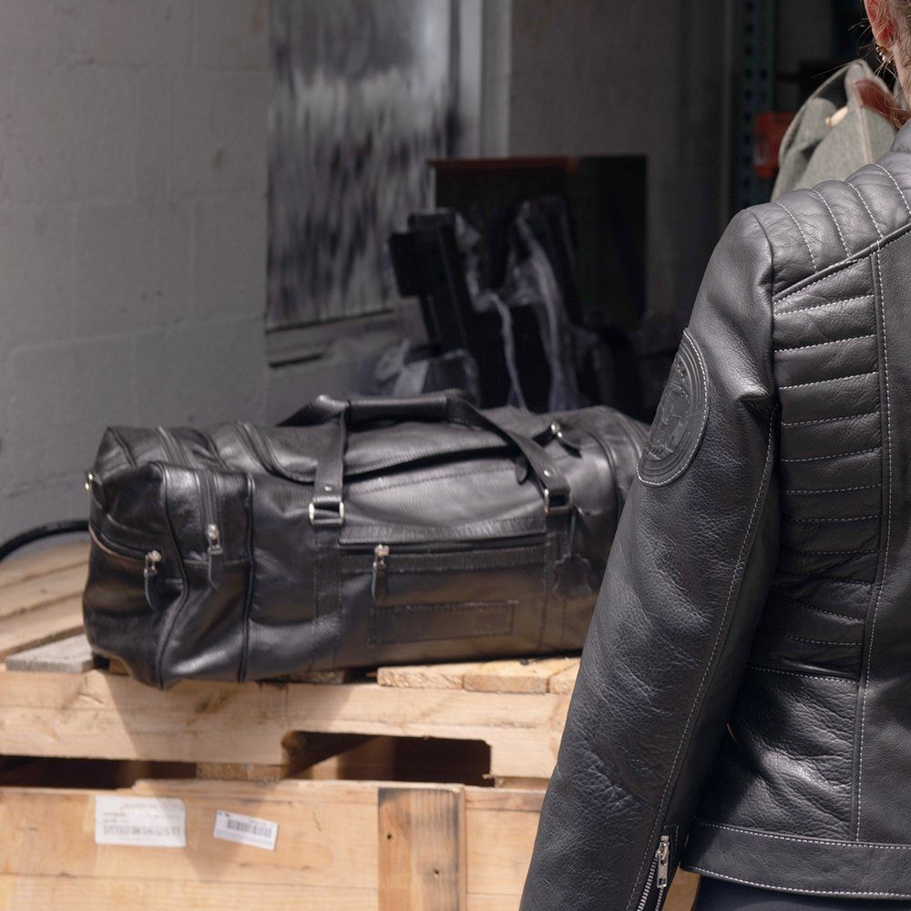 Ktactical USA Leather duffel travel bag
