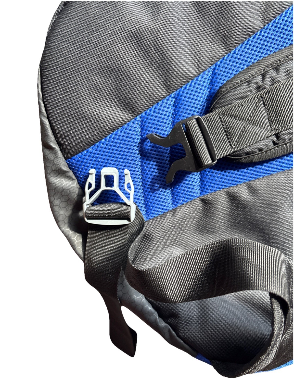 Adidas Y2K One Shoulder Messenger Bag backpack Blue Ripstop Vintage Yeezy